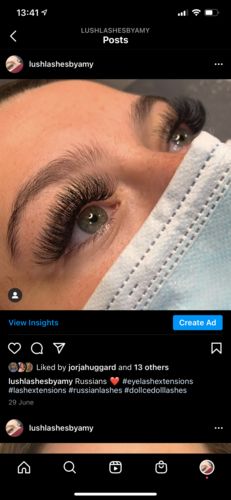 Customer photo review of PRO MADE 8D 0.07 RUSSIAN FANS (LOOSE BOX OF 500)