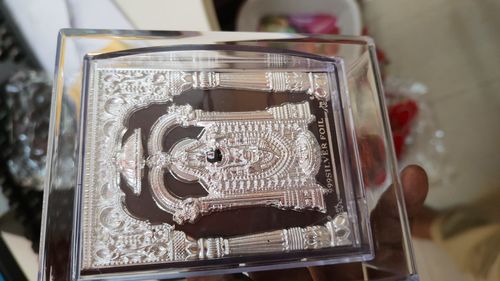 Customer photo review of 999 silver 3d Balaji frame 5 inch