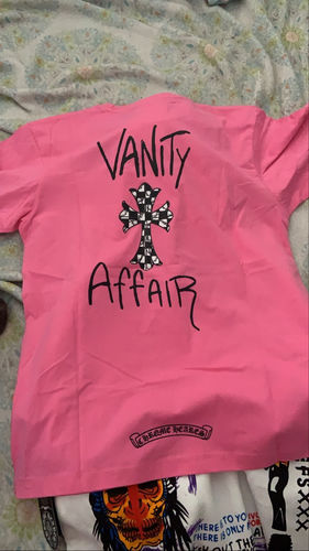 Customer photo review of CHROME HEARTS 13 T-Shirt
