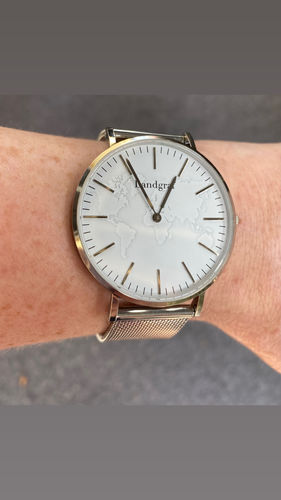 Customer photo review of World Edition Silver White