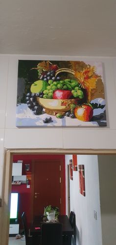 Customer photo review of Canasta de frutas