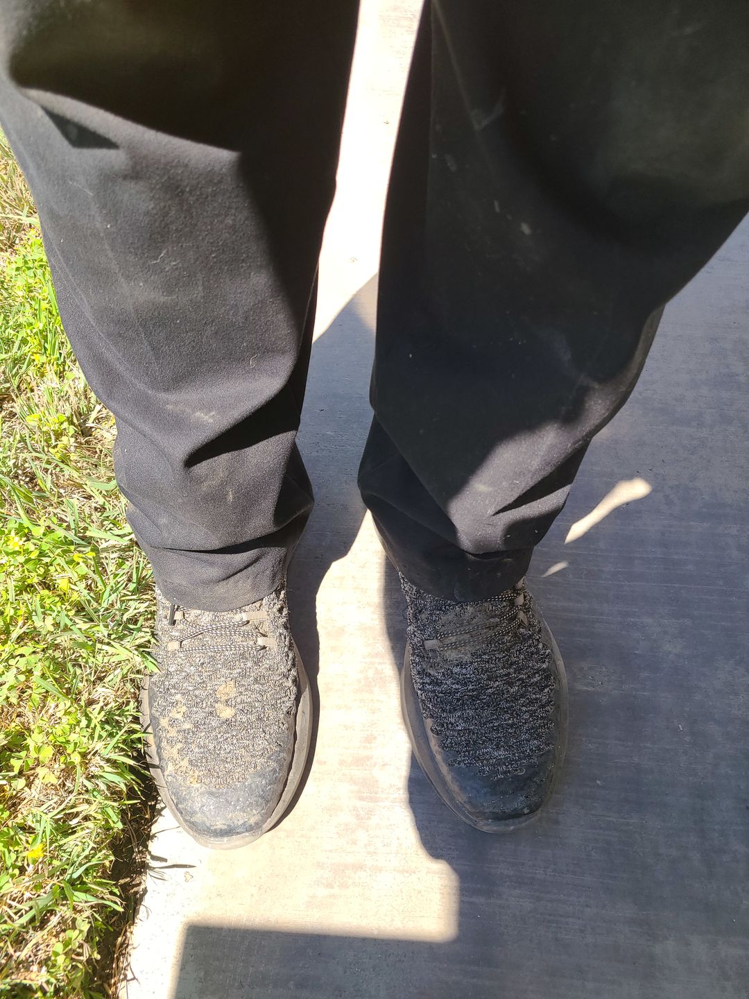 Customer photo review of Maven Puncture Resistant Comfortable Steel Toe Work Boots