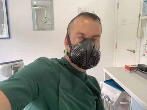 Customer photo review of Stealth P3 Dust & Particle Protective Respirator Face Mask