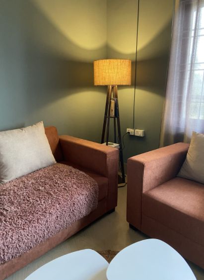 Customer photo review of Decorative  Wooden Floor Lamp for Home Decoration Living Room Corner
