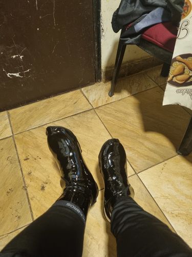 Reseña con foto de un cliente sobre Cubre Calzados Botines Impermeables Rockbros