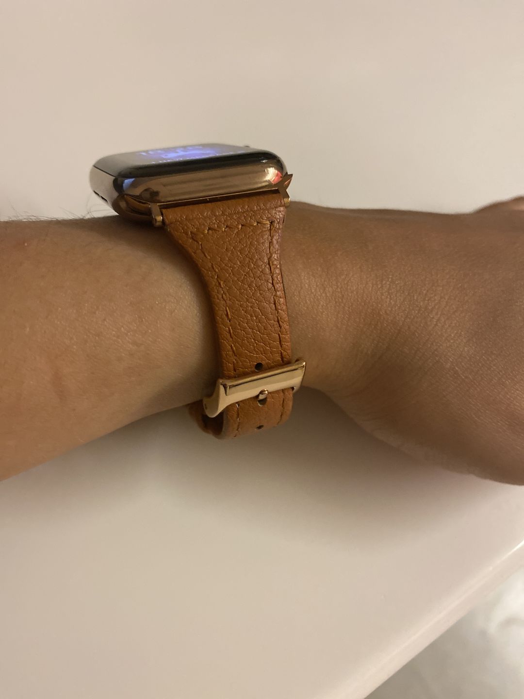 Customer photo review of Artemis Leather Strap (7 Colours)