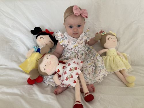 Customer photo review of Personalized Sweetheart Girl