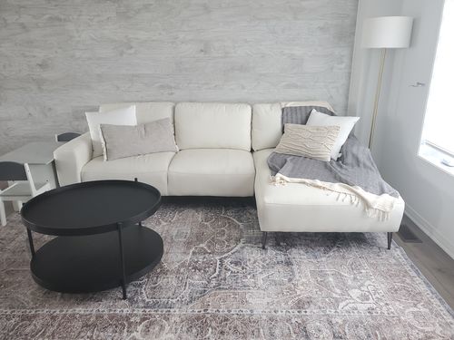 Customer photo review of Distressed Vintage Kendra Ash Area Rug