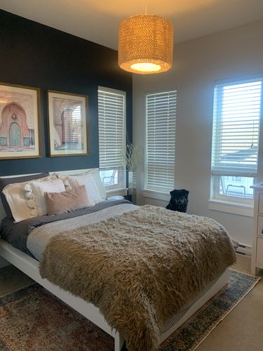 Customer photo review of Distressed Vintage Cezanne Terracotta Sky Area Rug