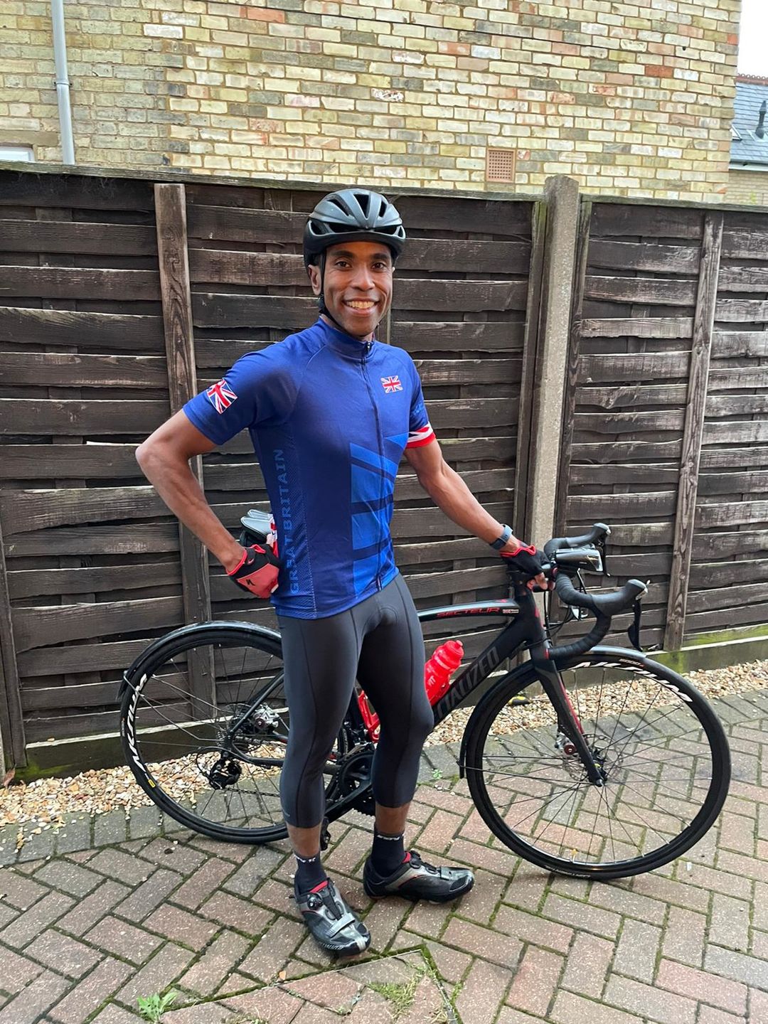Customer photo review of Great Britain Cycling Jersey