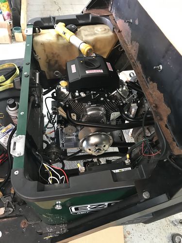 Customer photo review of Predator 22hp Installation Kit for 1994-2008 EZ-GO TXT / Medalist / Workhorse
