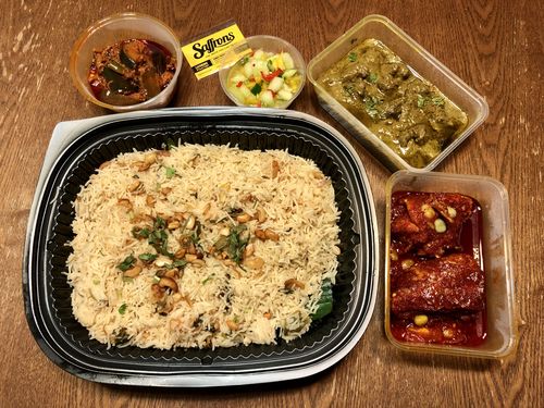 Customer photo review of NASI MINYAK MUTTON KURMA SET