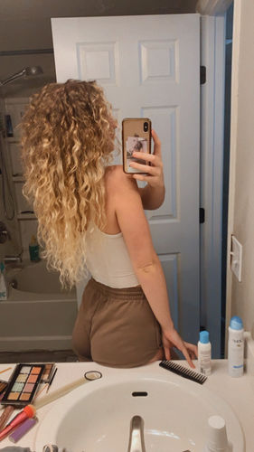 Customer photo review of Spiral Lightest Blonde 110G