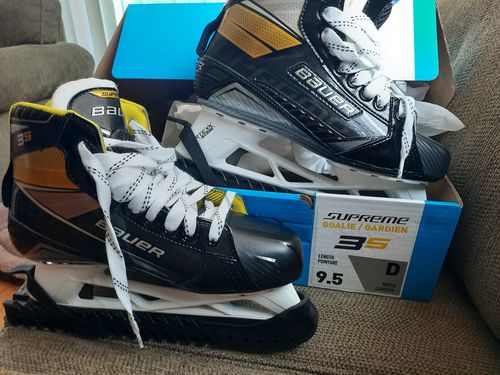 Customer photo review of Bauer Supreme 3S Senior Goalie Skates