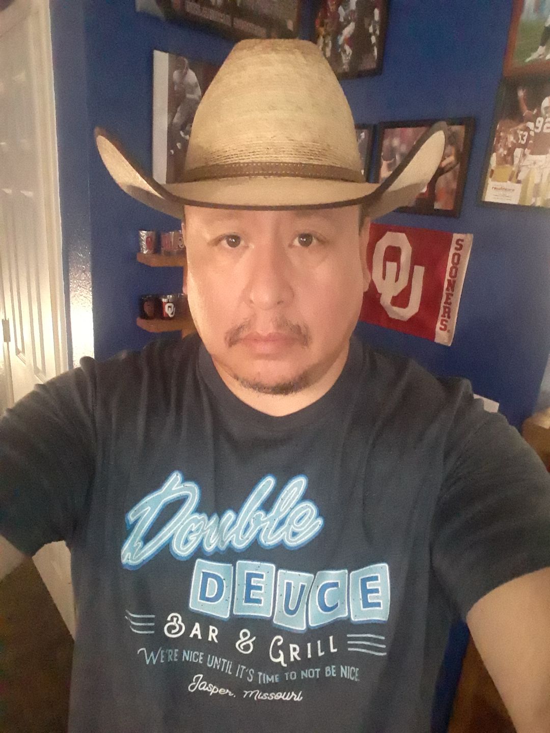 Customer photo review of Double Deuce Men's/Unisex Super Soft Tee