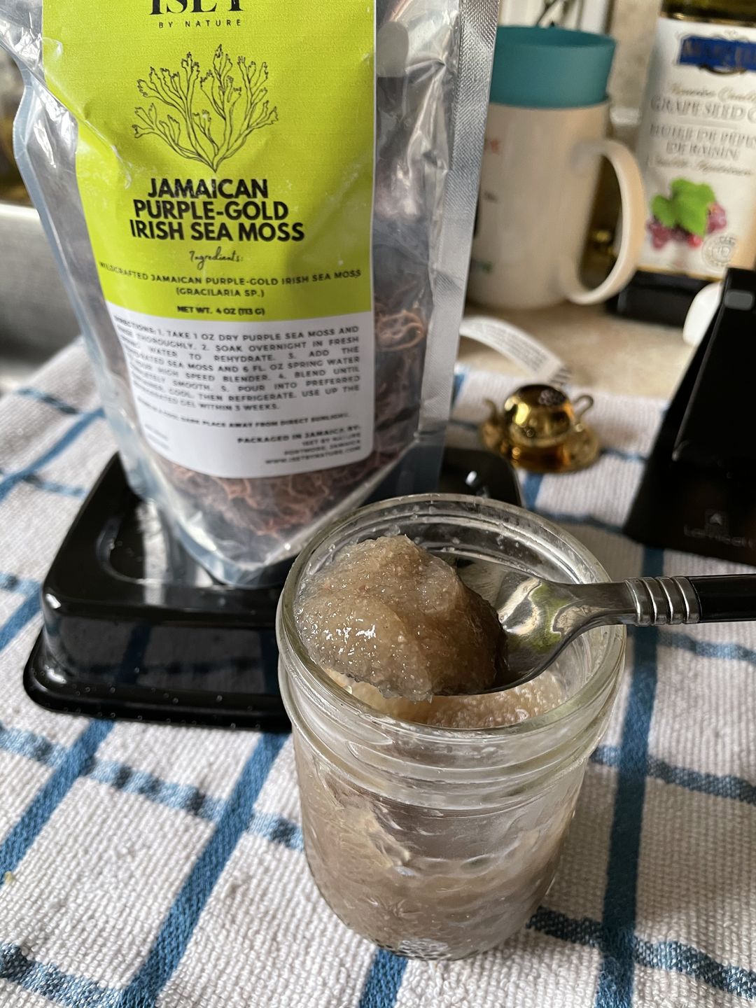 Customer photo review of Jamaican Purple Gold Irish Sea Moss (Raw, Wildcrafted)