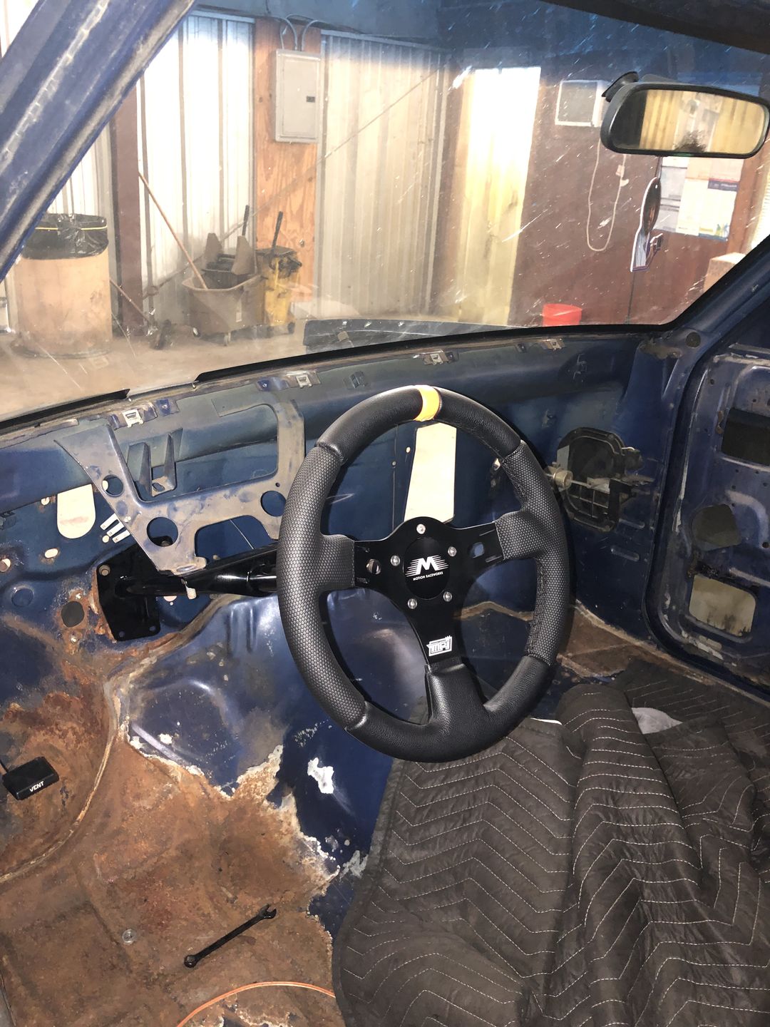 Customer photo review of Motion Raceworks 1988.5-1993 Chevrolet S10 - Sonoma - Blazer Chromoly Lightweight Steering Column - Race Only