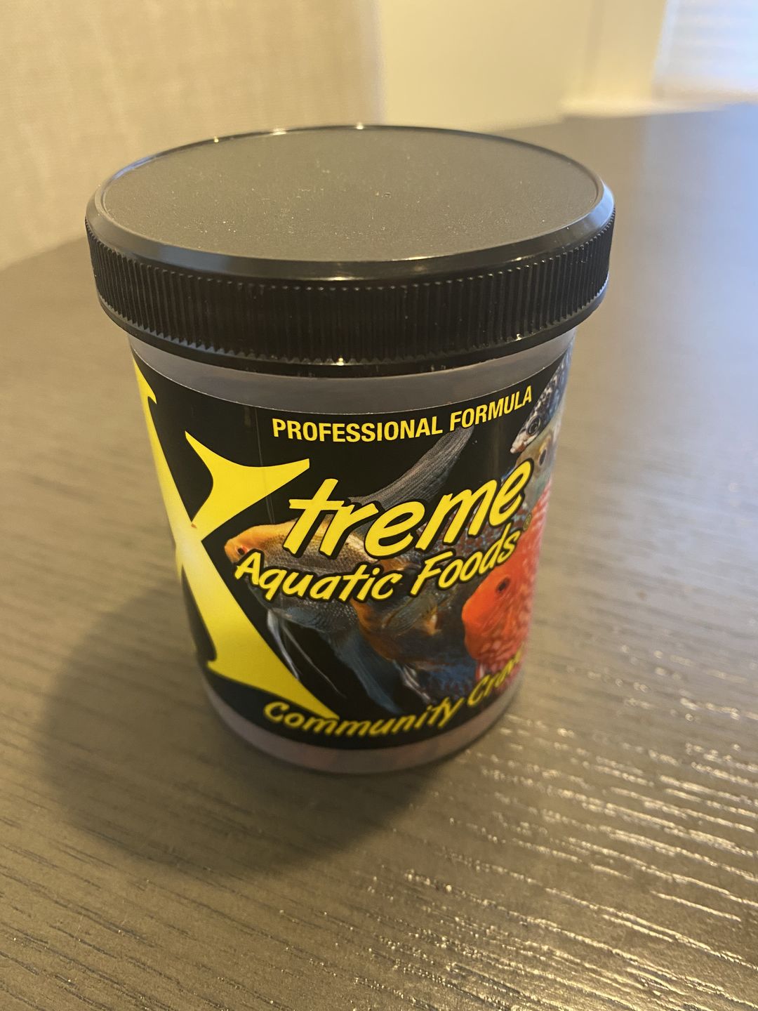 Customer photo review of Xtreme Community Crave Flakes. Krill/Spirulina