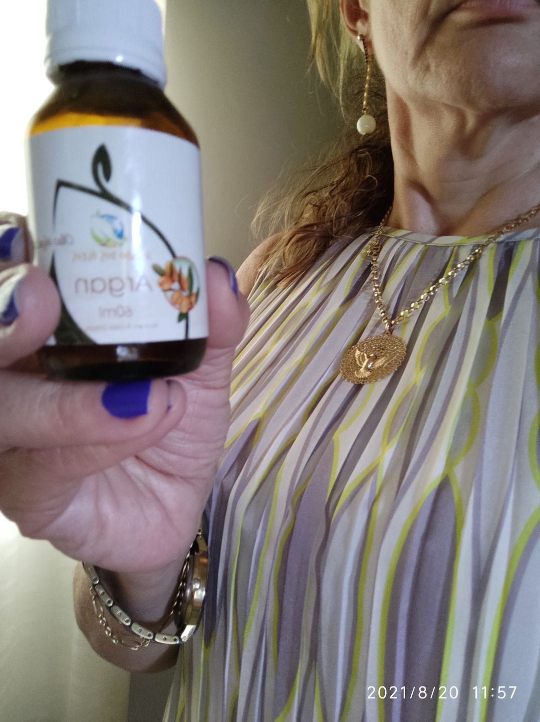 Customer photo review of Óleo de Argan