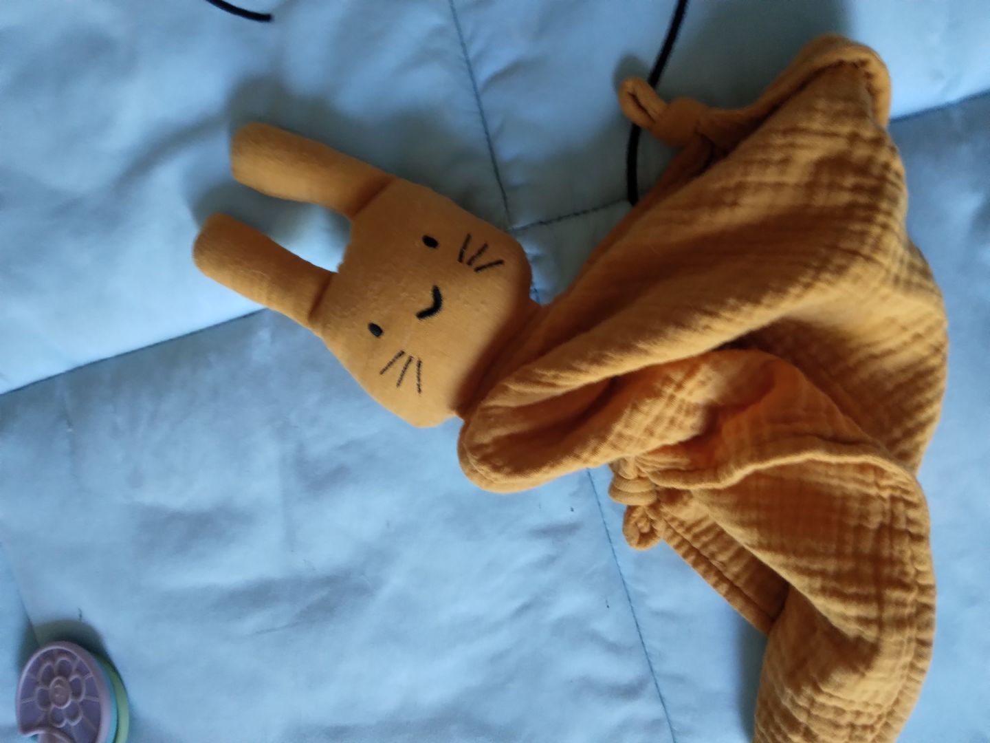 Customer photo review of Doudou Bébé - Lapin "Marceau"