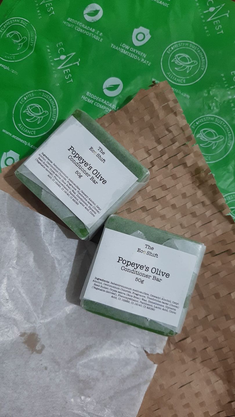 Customer photo review of Popeye's Olive | Conditioner Bar