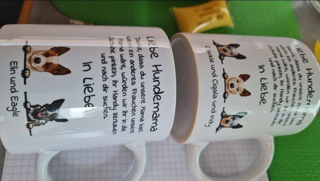 Customer photo review of Liebe Hundemama - Individuelle Tasse
