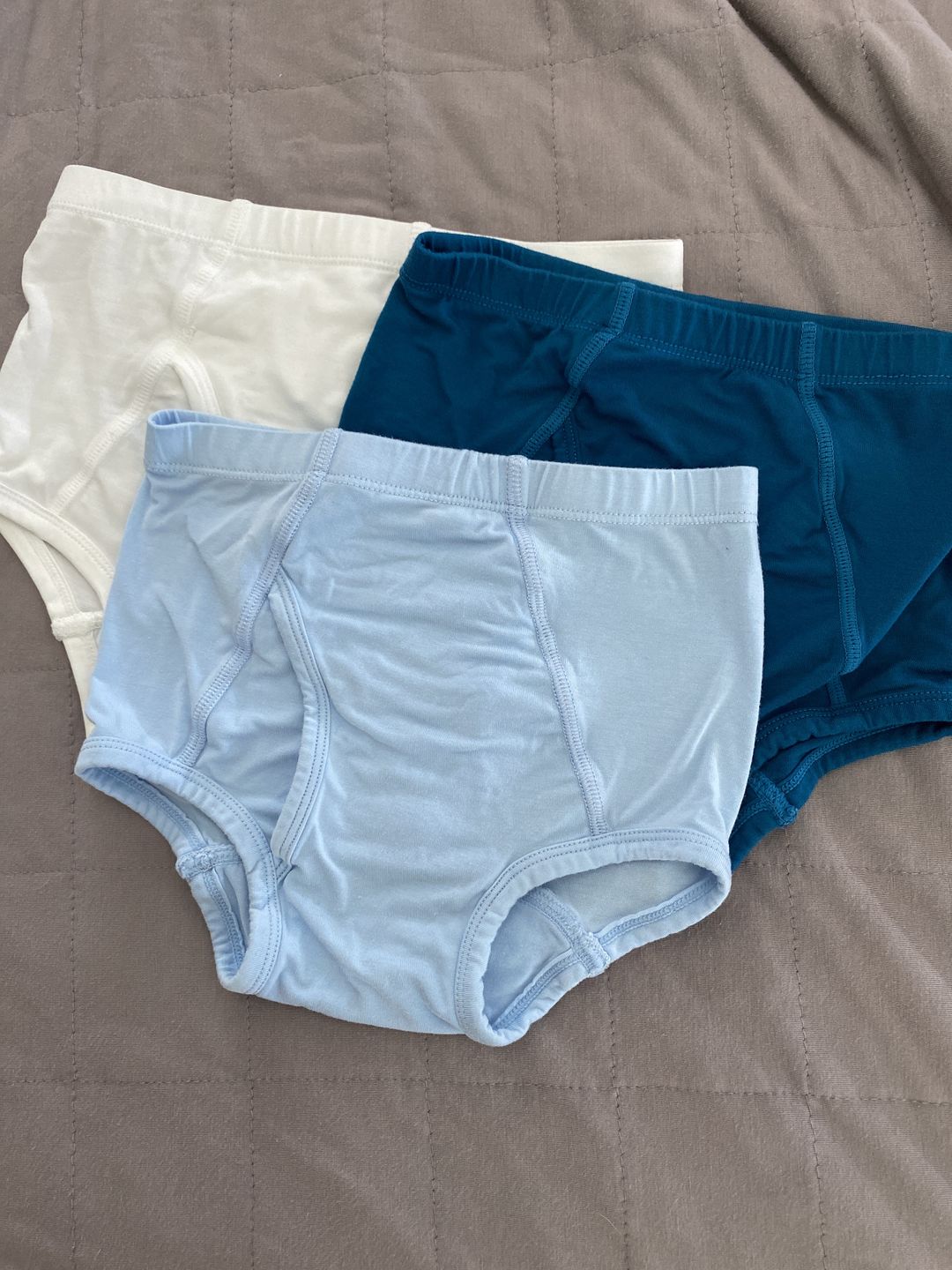 Customer photo review of Boy's Bamboo Underwear 7-Pack