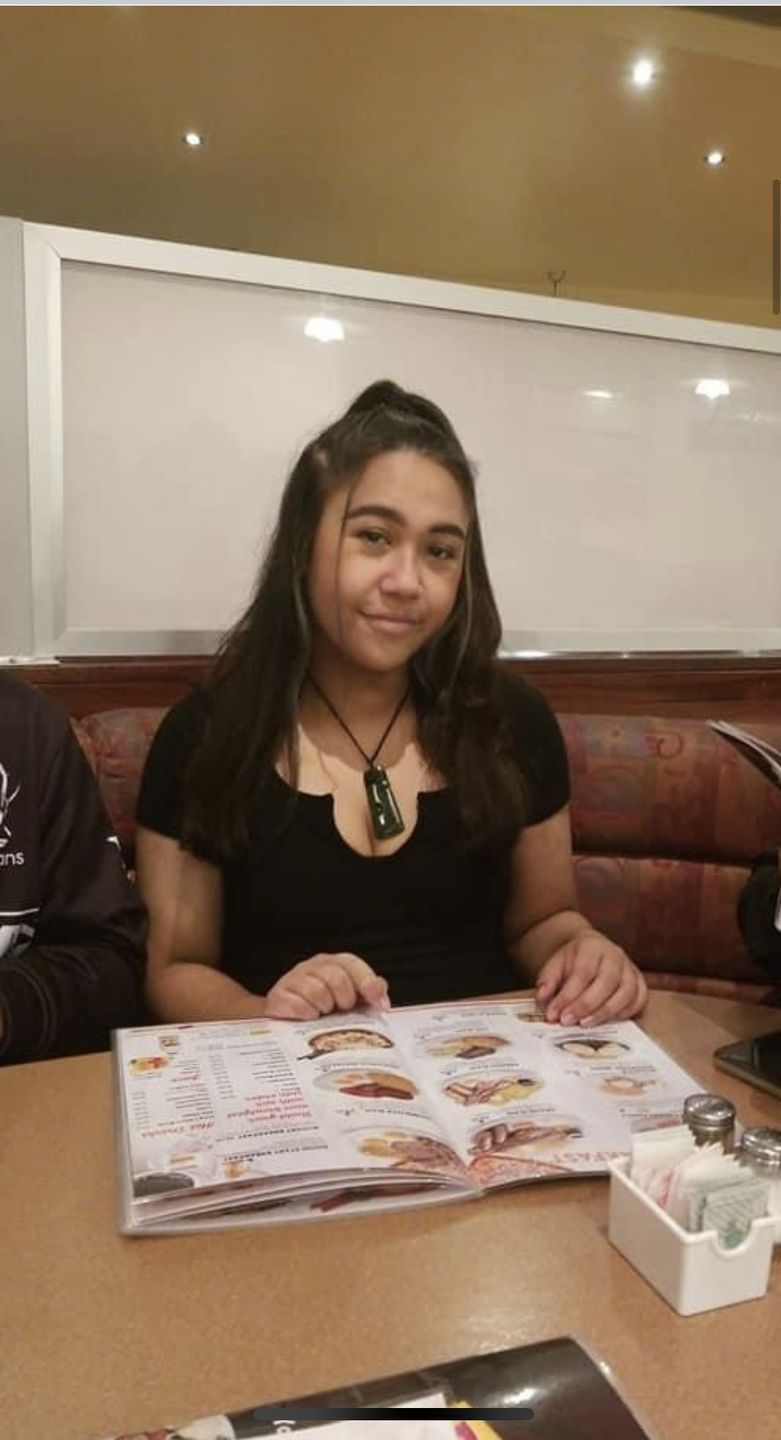 Customer photo review of Genuine NZ Greenstone Toki Necklace with Koru