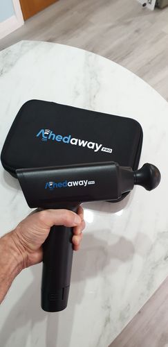 Customer photo review of Achedaway Pro Percussion and Vibration Massager (Black)