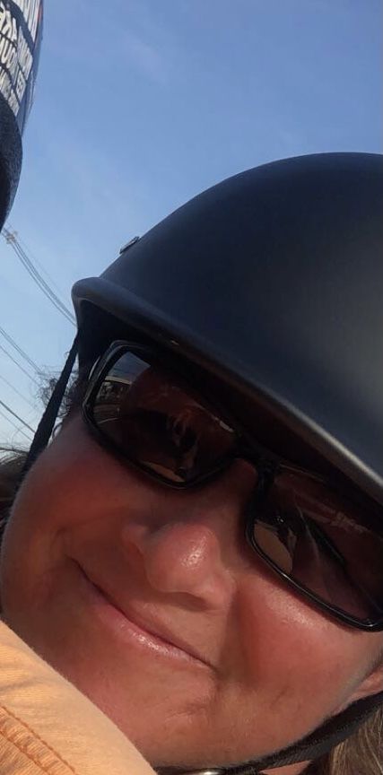 Customer photo review of Smallest SOA Half Helmet