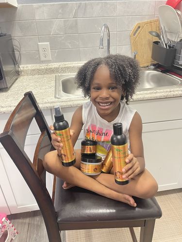 Customer photo review of Kid's Super healthy Hair kit
