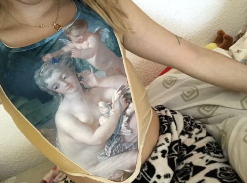 Customer photo review of The toilette of venus corset tank top