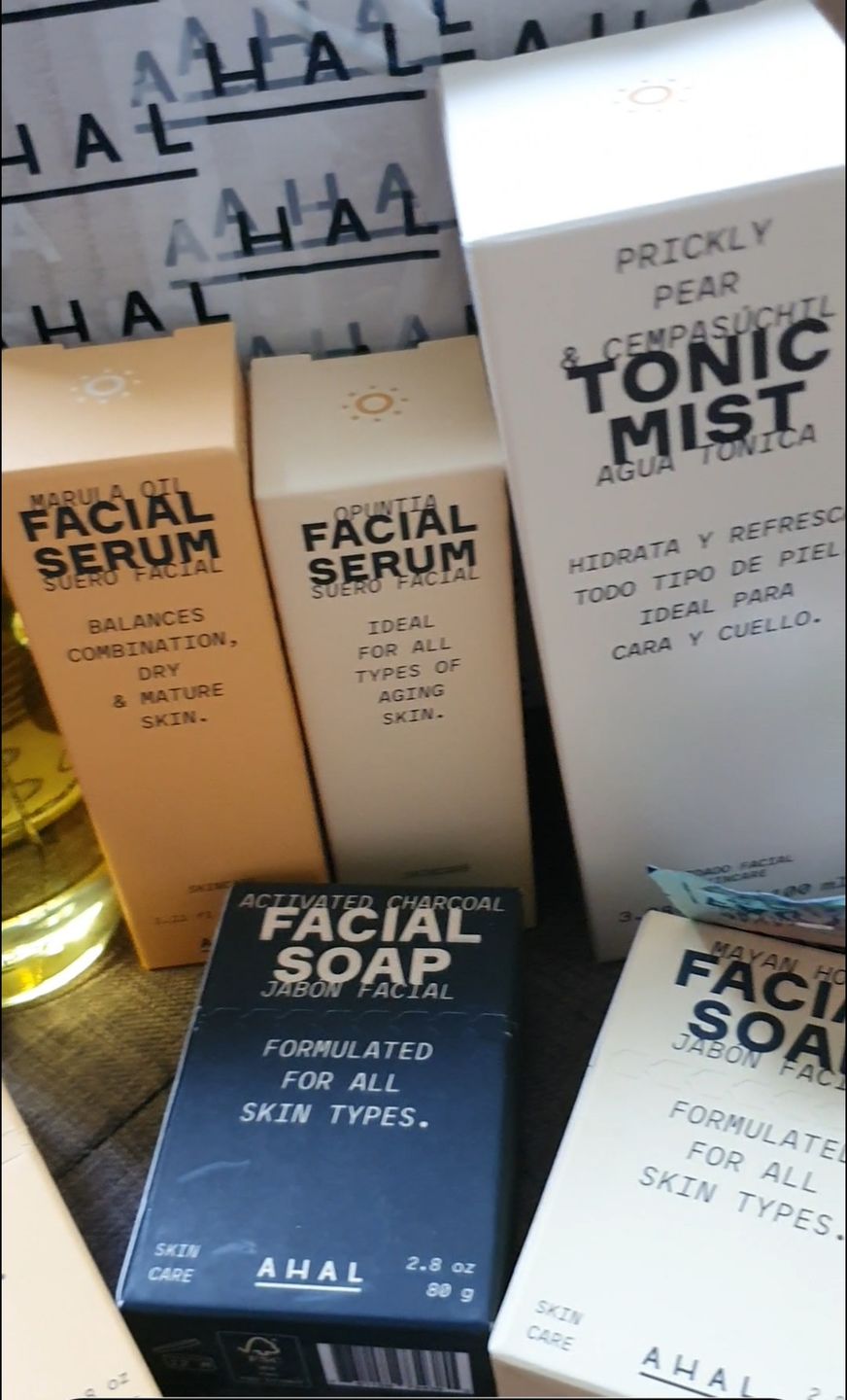 Customer photo review of AHAL-Suero Humectante Facial de Marula Africano