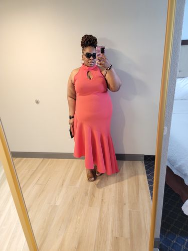 Customer photo review of Compressing Shaper Biker Shorts