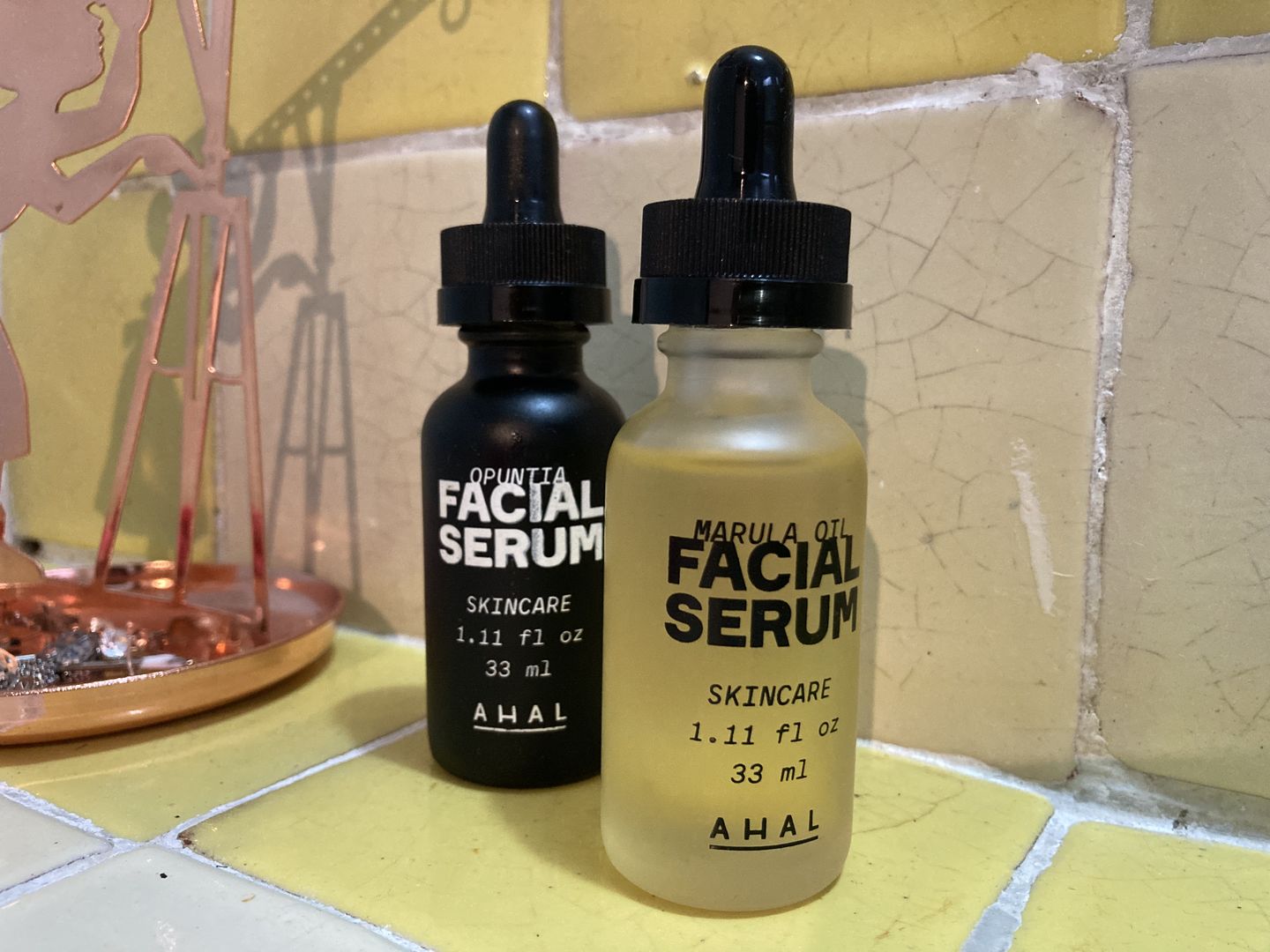 Customer photo review of AHAL-Suero Humectante Facial de Marula Africano