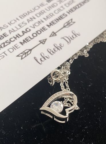 Customer photo review of Weißgold-Halskette - An meine zukünftige Frau