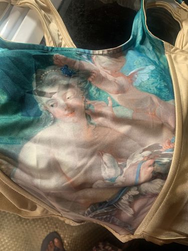 Customer photo review of The toilette of venus corset tank top