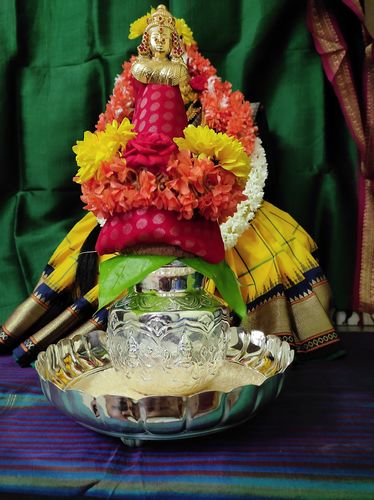 Customer photo review of Astalakshmi Chembu 5.5" kalash