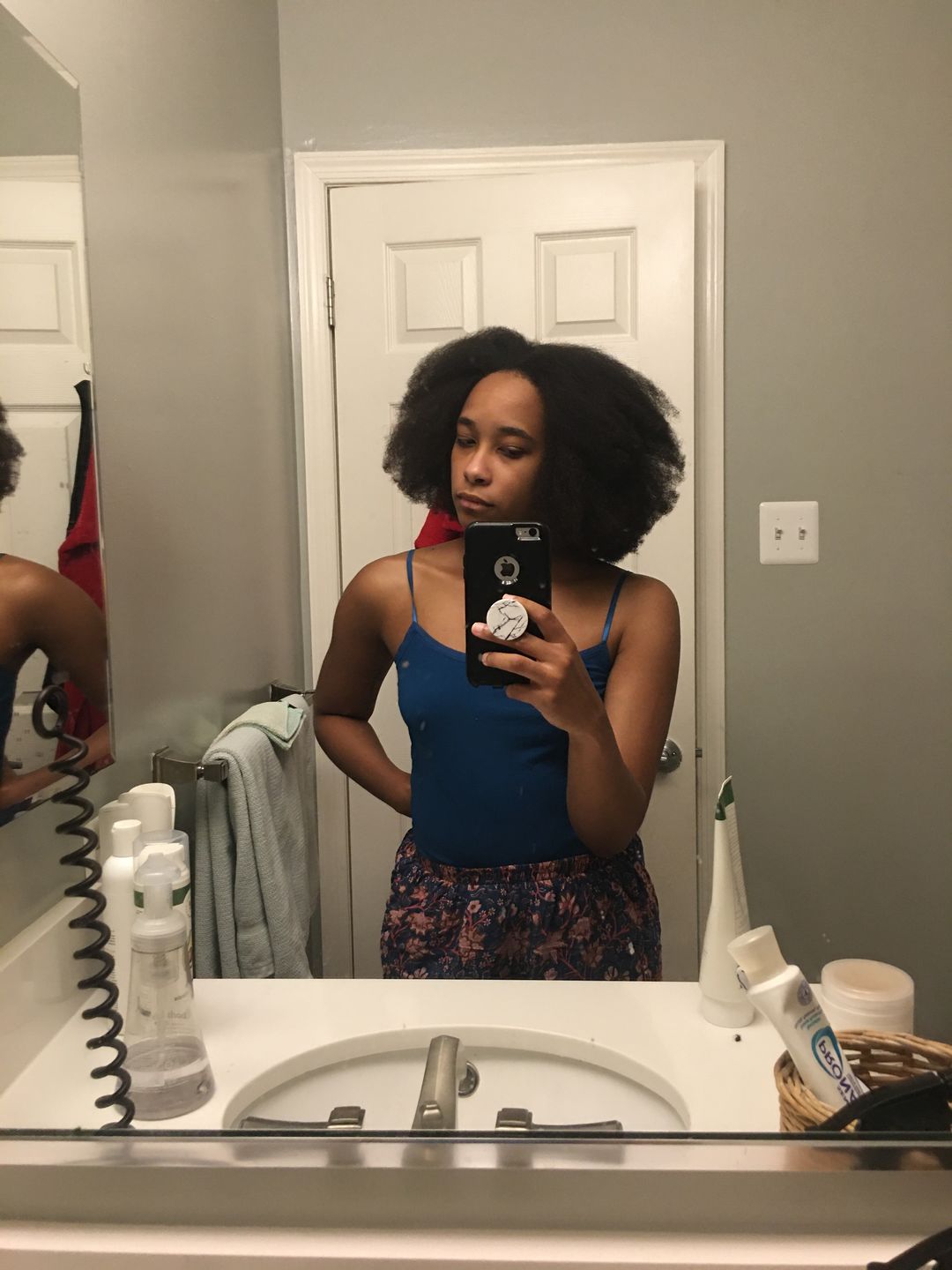 Customer photo review of Cleansing Avocado Shampoo