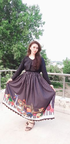 Customer photo review of Truck Art Skirt Dress (CC 202)