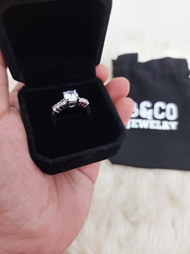 Customer photo review of 1.5ct Slovenia Engagement Ring