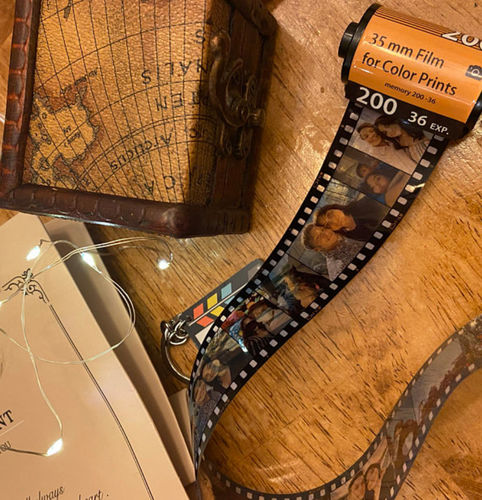 Customer photo review of מחזיק מפתחות פילם אישי