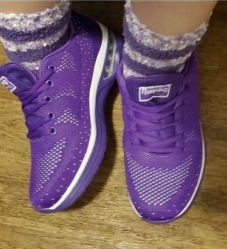 Customer photo review of Kafa™ Women's Walking Orthopedic Tennis Shoes Running Sneakers Shoes