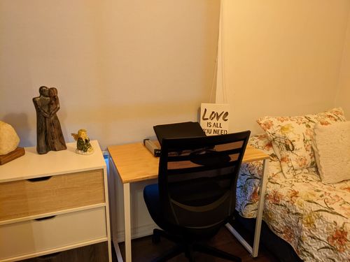 Customer photo review of Escritorio MIMA 90 x 50 Blanco