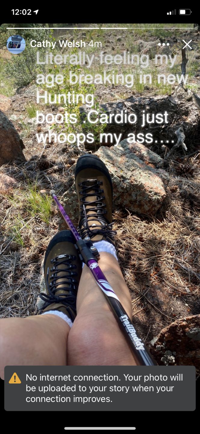 Customer photo review of Crispi Womens Skarven II Non-Insulated Hunting Boots
