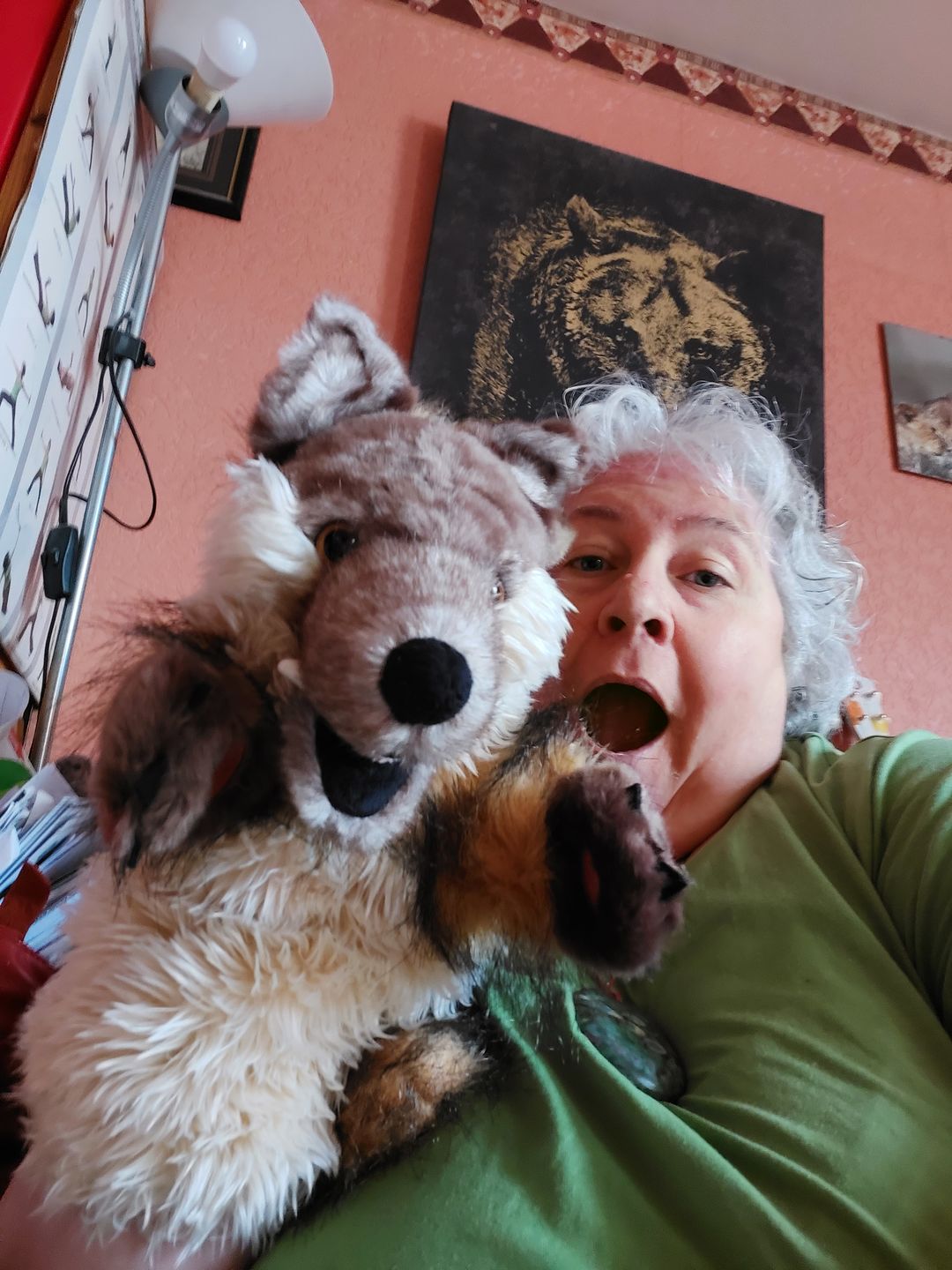 Customer photo review of Loup Marionnette