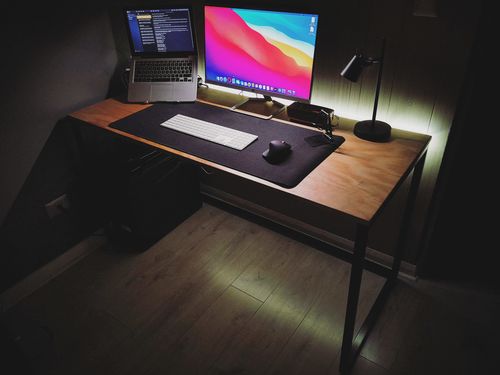 Customer photo review of NUEVO !! Escritorio de madera MIMA 140 x 60 Negro