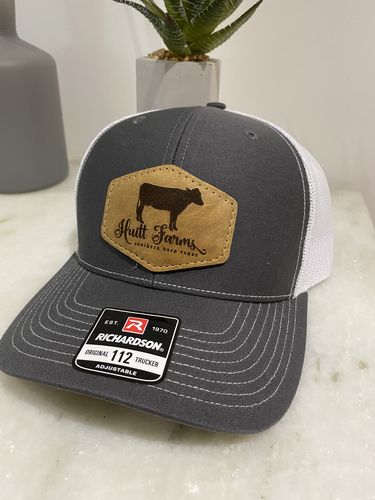 Customer photo review of Richardson 112 Leather Patch Hat