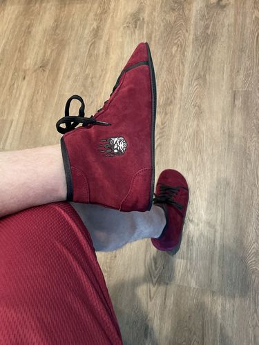 Customer photo review of Krimson Ursus Shoe | Kabuki X Bearfoot - High Top / 12