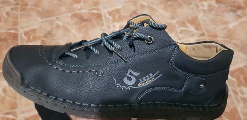 Customer photo review of Kafa™ Handmade Classic Retro Leather Boots